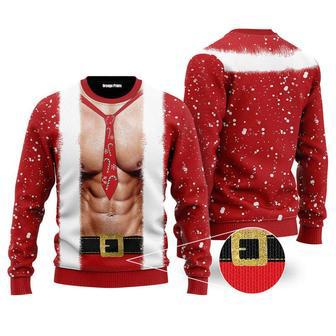 Santa Body Ugly Christmas Sweater For Men & Women | Favorety