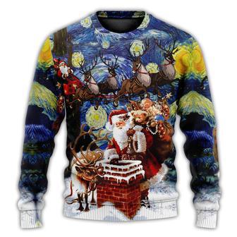 Santa Coming For You Ugly Christmas Sweaters | Favorety CA