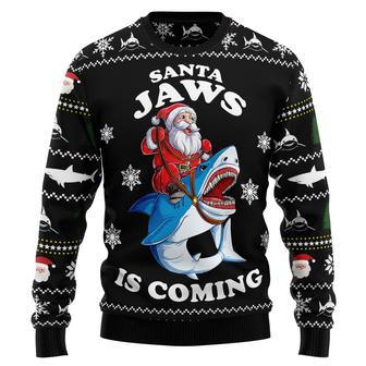 Santa Jaws Ugly Christmas Sweater | Favorety CA