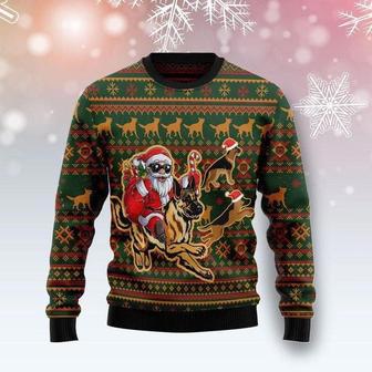 Santa Ugly And Dog Christmas Sweater For Men & Women | Favorety AU