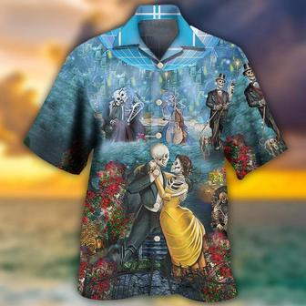 Skull Aloha Hawaiian Shirt For Summer - Skull Love My Skull Hawaiian Shirt - Perfect Gift For Men, Women, Skull Lover - Seseable