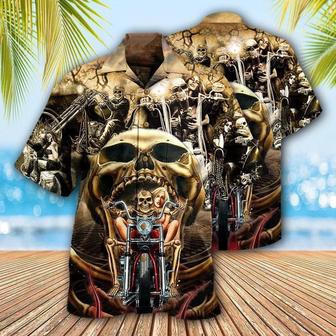 Skull Aloha Hawaiian Shirt For Summer - Skull Stay Wild Never Let Them Tame You Hawaiian Shirt - Perfect Gift For Men, Women, Skull Lover | Favorety CA