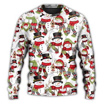 Snowman Family Happy Ugly Christmas Sweaters | Favorety CA