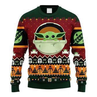 Star Wars Baby Yoda The Mandalorian Ugly Christmas Sweaters | Favorety UK