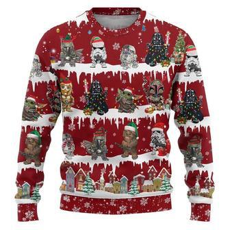 Star Wars Darth Vader Mandalorian Ugly Christmas Sweaters | Favorety CA