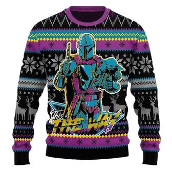 Star Wars Merry Christmas This Is The Way Ugly Sweaters | Favorety CA
