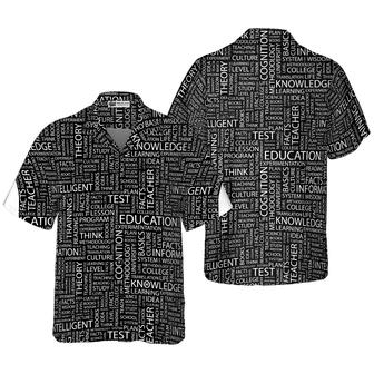 Teacher Hawaiian Shirt, I Work In Educational Field Teacher Aloha Shirt For Men And Women - Perfect Gift For Teacher, Husband, Boyfriend, Friend, Family - Seseable