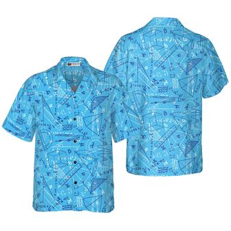 Teacher Hawaiian Shirt, Proud To Be A Math Teacher Aloha Shirt For Men And Women - Perfect Gift For Teacher, Husband, Boyfriend, Friend, Family - Seseable