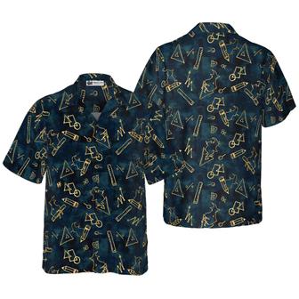 Teacher Hawaiian Shirt, Witch Math Halloween Teacher Aloha Shirt For Men - Perfect Gift For Teacher, Husband, Boyfriend, Friend, Family - Seseable
