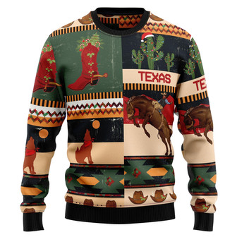 Texas Ugly Christmas Sweater For Men And Women - Thegiftio UK