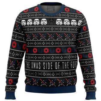 The Xmas Side Of The Force Star Wars Ugly Christmas Sweater | Favorety UK