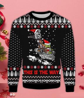 This Is The Way Baby Yoda Christmas Star Wars Ugly Christmas Sweater | Favorety UK