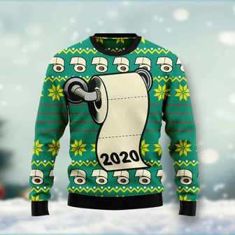 Toilet Paper Shortage 2020 Funny Ugly Sweater - Thegiftio UK