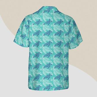 Turtle Hawaiian Shirt, Marine Life Sea Turtle Hawaiian Shirt, Turtle Shirt For Men & Women - Perfect Gift For Turtle Lover, Friend, Family - Seseable