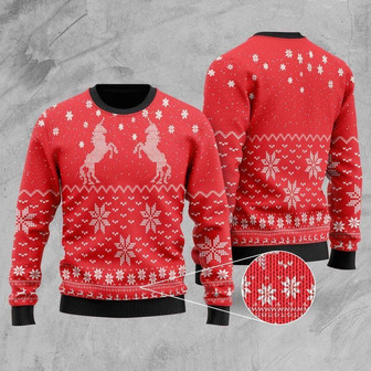 Unicorn For Unisex Ugly Christmas Sweater - Thegiftio UK