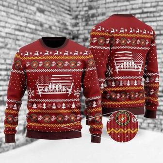 U.S Marine Corps Ugly Christmas Sweater For Men & Women | Favorety DE