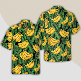 Vintage Sweet Banana Hawaiian Shirt, Colorful Summer Aloha Shirt For Men Women, Perfect Gift For Friend, Team | Seseable UK