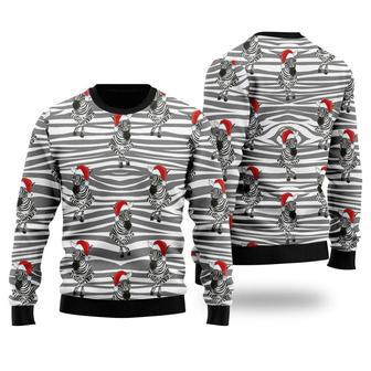 Zebra Wearing Santa Hats Ugly Christmas Sweater For Men And Women | Favorety AU