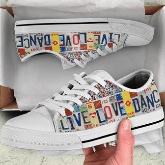 Belly Dance Live Love Dance Low Top Shoes Sneaker - Monsterry