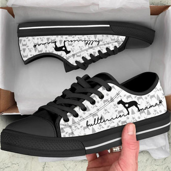 Bull Terrier Low Top Shoes Sneaker - Monsterry