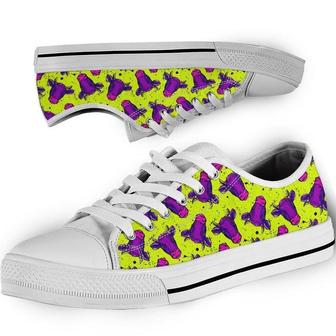Cow Lovers Pattern Low Top Shoes - Monsterry
