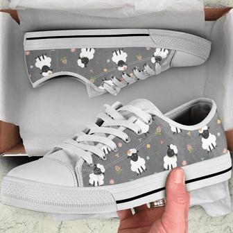 Funny Sheep Wild Low Top Shoes - Monsterry AU