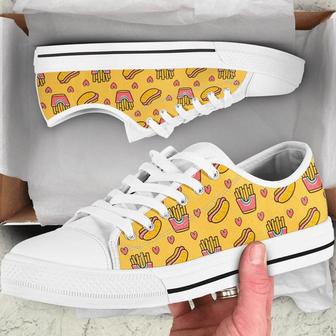 Hot Dog Low Top Shoes - Monsterry