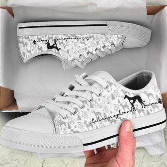 Italian Greyhound Low Top Shoes Sneaker - Monsterry AU