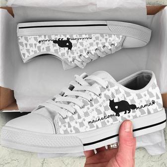 Maine Coon cat Low Top Shoes Sneaker - Monsterry DE