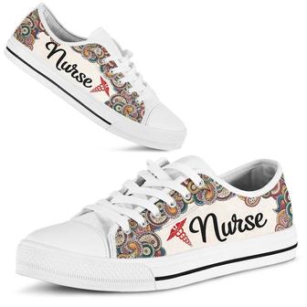 Nurse Love Nurse Low Top Shoes Sneaker - Monsterry UK