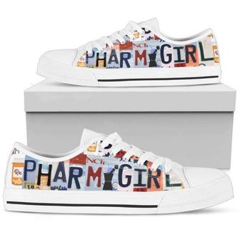 Pharm Girl Womens Sneakers Low Top Shoes - Monsterry