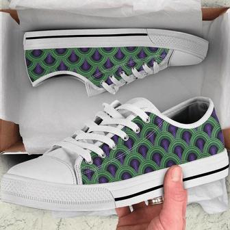 Room 237 Pattern Low Top Shoes - Monsterry