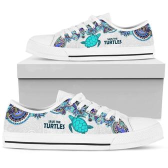 Save Turtle Low Top Shoes Sneaker - Monsterry