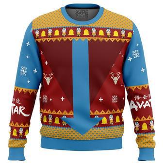 Airbenders Air Nomads Avatar Ugly Christmas Sweater, Ugly Christmas Sweater For Men Women | Favorety AU