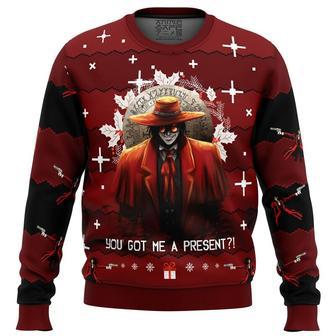 Alucard Hellsing Ugly Christmas Sweater, Ugly Christmas Sweater For Men Women, ShopKetharses Shop | Favorety UK