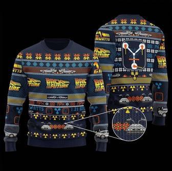 Back to the Future Ugly Christmas Sweater, Back to the Future Christmas Sweatshirt | Favorety CA