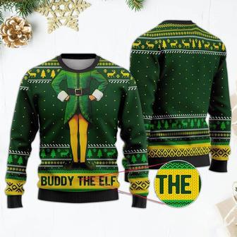 Buddy the Elf Ugly Christmas Sweater, Elf Quote Sweatshirt, Elf Ugly Sweatshirt, Elf Christmas Shirt | Favorety DE