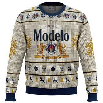 Cerveza Modelo Ugly Christmas Sweater, Ugly Christmas Sweater For Men Women, ShopKetharses Shop | Favorety UK