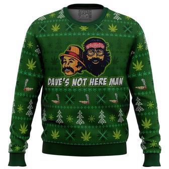 Cheech And Chong Ugly Christmas Sweater, Ugly Christmas Sweater For Men Women, ShopKetharses Shop | Favorety AU