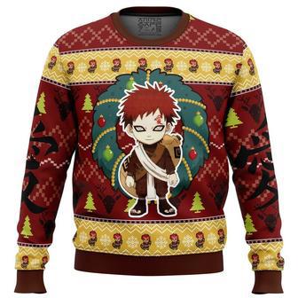 Chibi Gaara Naruto Ugly Christmas Sweater, Ugly Christmas Sweater For Men Women, ShopKetharses Shop | Favorety