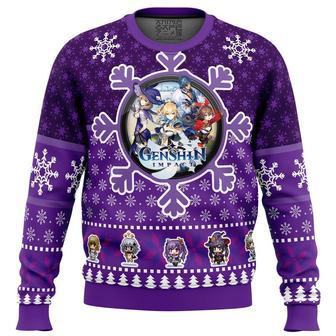 Christmas Quest Genshin Impact Ugly Christmas Sweater, Ugly Christmas Sweater For Men Women | Favorety AU