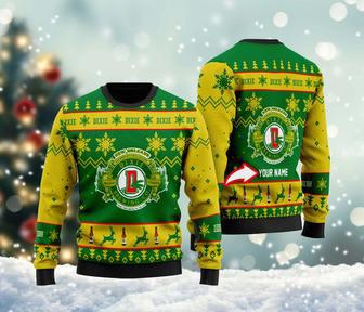 Customized Di-xie Brewing Co Ugly Christmas Sweater, Di-xie Beer Sweatshirt, Di-xie Logo All Over Print Sweater | Favorety DE