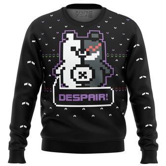 Danganronpa Monokuma Despair Ugly Christmas Sweater, Ugly Christmas Sweater For Men Women | Favorety CA