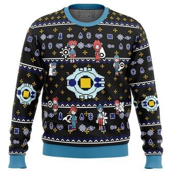 Digimon characters Ugly Christmas Sweater, Ugly Christmas Sweater For Men Women, ShopKetharses Shop | Favorety CA