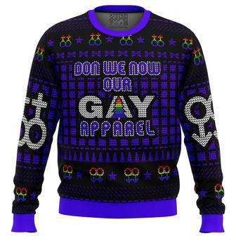 Don We Now Our Gay Apparel LGBT Ugly Christmas Sweater, Ugly Christmas Sweater For Men Women | Favorety AU