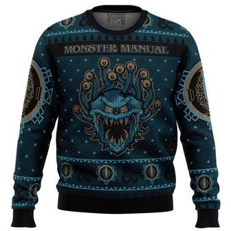 Dungeons & Dragons Monster Manual Ugly Christmas Sweater, Ugly Christmas Sweater For Men Women | Favorety AU