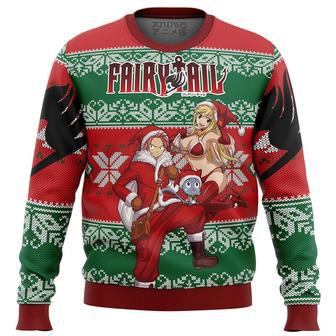 Fairy Tail Ugly Christmas Sweater, Ugly Christmas Sweater For Men Women, ShopKetharses Shop | Favorety AU