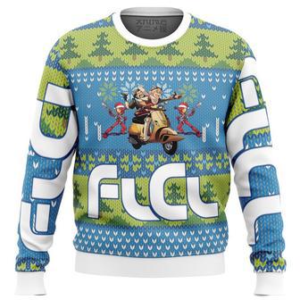 FLCL Fooly Cooly Alt Ugly Christmas Sweater, Ugly Christmas Sweater For Men Women, ShopKetharses Shop | Favorety CA