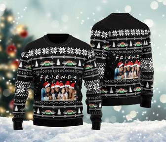 Frie-nds TV Series Ugly Xmas Sweater, Frie-nds Xmas Sweatshirt, TV Show Ugly Sweater | Favorety