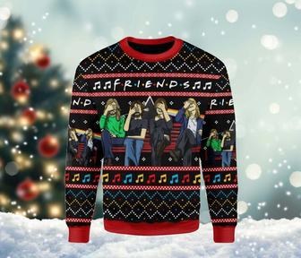 Friends TV Series Ugly Christmas Sweater, Friends Movie Sweatshirt, TV Show All Over Print Sweater | Favorety UK